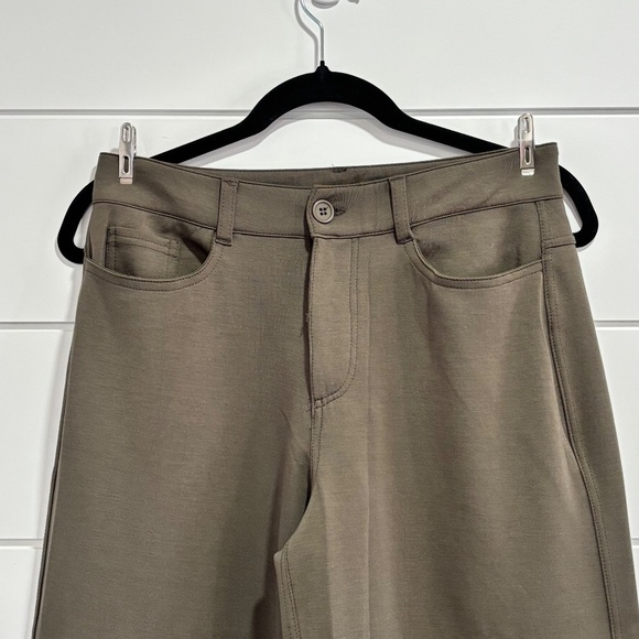 Retrod NWOT green mid-rise super soft casual trousers size M - Picture 3 of 15